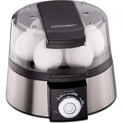 CLOER 6070 Eierkocher edelstahl-schwarz 6070