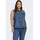 ONLY CARMAKOMA Trenchcoat-Weste in medium Blue denim, | Gr.: 48,