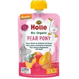 Holle Pear Pony Pouchy Birne, Himbeere mit Dinkel (100g)