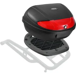 VEVOR Motorradkoffer Top Case Universal Motorrad Tasche 62L Topbox Wasserdicht