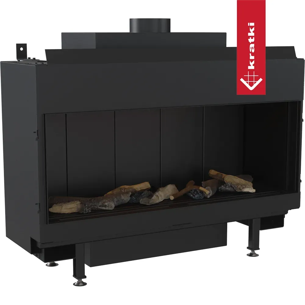 Gaskamin KRATKI LEO 100 Vorderseite Propan Ø 100/150 8,2 kW