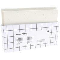 Rico Design Kartenset B6, Recyclingpapier elfenbein