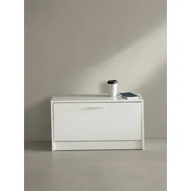 KADIMA DESIGN SPLIT 80 x 47 x 24 cm weiß / weiß