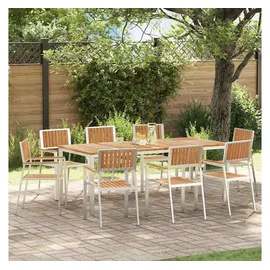 vidaXL Gartentisch Outdoortisch-Set 200 x 75 x 90 cm Braun
