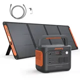 Jackery E1000 v2 Powerstation mit 200W Solarpanel 1070Wh Akku mit 5M Kabel