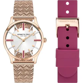 Kenneth Cole Kcwlg Damenuhr Leder 38 mm KCWLG2124002