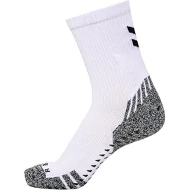 hummel Pro Grip Socken 2 Paar Weiß/Schwarz 43-46