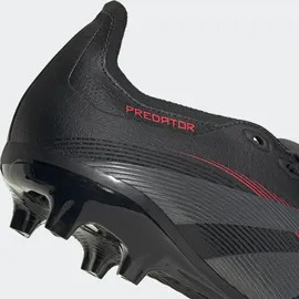adidas Predator League FG/MG Herren core black/grey four/lucid red 43 1/3