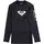 Roxy Whole Hearted Langarm-Rash Guard Schwarz L