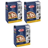 3x Barilla Farina di grano tenero tipo 0 Manitoba Type Mehl 0 Weizenmehl 5Kg