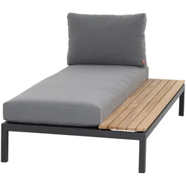 Siena Garden Alvida Loungesofa schwarz links