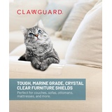 CLAWGUARD Möbelschutz für Katzen in Marinequalität, transparent, 14 x 27,9 cm, 2 Stück