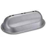 stadter Städter we love baking Stollenbackhaube 23 x 12 cm silber