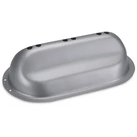 stadter Städter we love baking Stollenbackhaube 23 x 12 cm silber