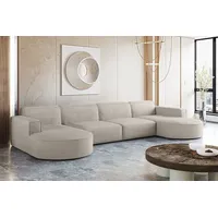 Kaiser Möbel Ecksofa Designer MODENA U XL stoff Dicker