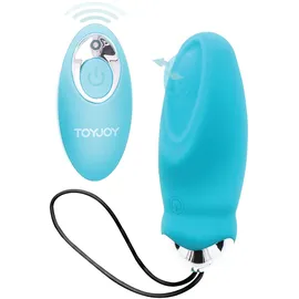 Toyjoy - Happiness I'm so Eggcited Vibrator Fernbedienung Blau