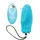 Toyjoy - Happiness I'm so Eggcited Vibrator Fernbedienung Blau