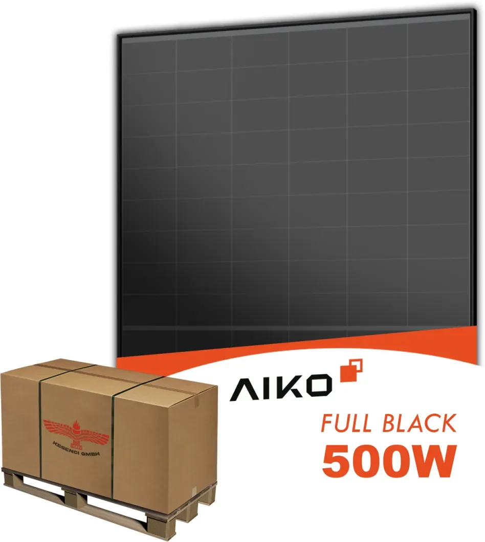 Palettenabnahme AIKO 500W Solarmodul Full Black Glas Glas MAH60Db Neostar 2s+