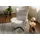 Massivmoebel24 Ohrensessel Oskar Polyester 90 x 88 x 101 cm Beige