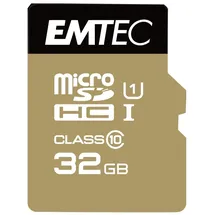 Emtec microSDHC Gold+ 32GB Class 10 + SD-Adapter