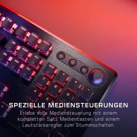 Turtle Beach Vulcan II Tactile Gaming-Tastatur, Schwarz