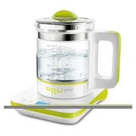 AGU Wasserkocher, 6In1 Multifunktionaler Sprudel - Weiß