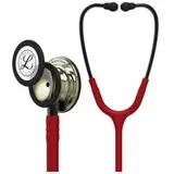 3M Deuschland GmbH Stethoskop Original Littmann Classic III Stethoskop, (Dual Frequency Membran, Hochwertiges Stethoskop für allgemeine Auskultation), für Erwachsene und Kinder rot