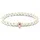 Thomas Sabo Charm-Perlenarmband aus Sterling Silber mit 750er Roségold-Vergoldung, X0284-428-14, Größe 17,5 cm