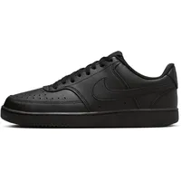 Nike Court Vision Low Next Nature Herren Black/Black/Black 44