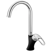 Spültischarmatur Küchenarmatur Spüle Armatur Küche Wasserhahn 360° Schwarz