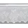 HOSSNER - ART OF HOME DECO Querbehang Stangendurchzug 120 x 35 cm Weiß 1 St