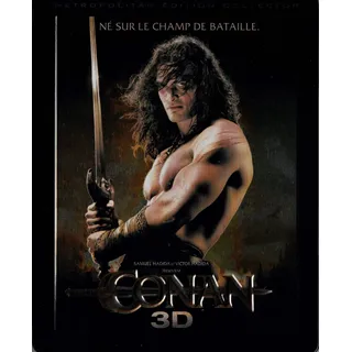 Conan 3D - Limited Steelbook Edition [Blu-Ray 3D + Blu-Ray + DVD]