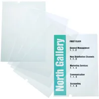 Durable EDV-beschriftbare Folie Crystal Sign refill, 297 x 420