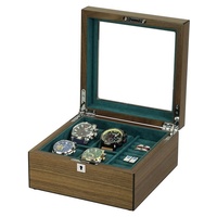 Rothenschild Uhrenbox Rothenschild Uhrenbox RS-2440-W für 4 Uhren und Ma braun