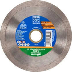 PFERD Tools Diamant-Trennscheibe DG PSF für Fliesen - 68300035