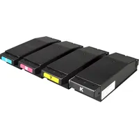 Ampertec 4 Kompatible Toner ersetzt Oki 09006127-30 Multipack KCMY