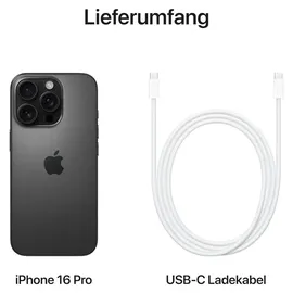 Apple iPhone 16 Pro Max 512 GB Titan Schwarz