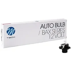 Glühlampe M-TECH BAX BX8.4d 1.2W BLACK 12V