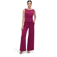 Vera Mont Damen Jumpsuit mit weitem Bein 44, Sweet Berry - 44