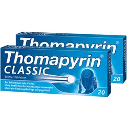 Thomapyrin Classic Doppelpack 2X20 St