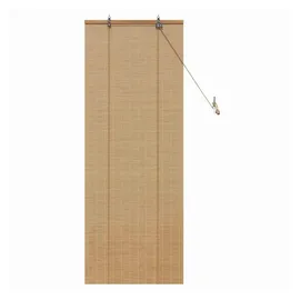 vidaXL Fensterjalousien Und -schattierungen Hellbraun Bambus Vidaxl