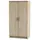 habeig Schuhregal 54 x 108 x 35 cm braun / braun