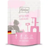 MjAMjAM Quetschie saftiges Huhn und Wildlachs 24 x 300 g