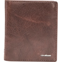 Strellson Jefferson BillFold Q6 Geldbörse Leder 9 cm Portemonnaies Braun Herren