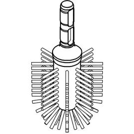 Grohe Bürstenkopf Ersatz Weiß (40207)