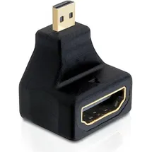 DeLock Adapter HDMI-A Buchse zu D Stecker 90 Grad gewinkelt