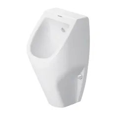 Duravit Urinal D-Code Zulauf von hinten rimless ohne Fliege weiß