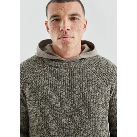 QS Melierter Pullover beige M