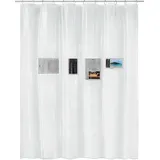 KLEINE WOLKE Duschvorhang Pocket Clear 180 x 200 cm transparent