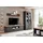 OTTO home Wohnwand Westminster, (Set, 3-St., Vitrine, Lowboard, Wandregal), im romantischen landhausstil grau